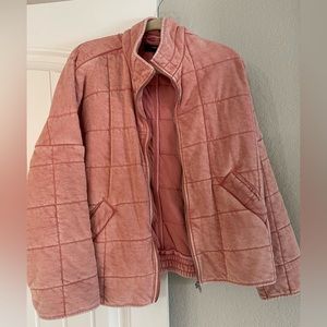Forever 21 quilted jacket - pink - NWOT